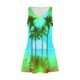 thumbnail image 4 of Vestido de Verano para las Mujeres Impresión Sexy sin Mangas Vestido de Hombro, Verano Casual Y Primavera, 4 of 5