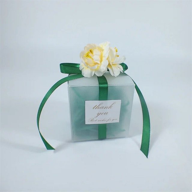Caja de embalaje creativa de Navidad, bolsas de regalos de boda para invitados, suministros de embalaje para fiestas, Caja de galletas de dulces de Diseño Popular, 2022