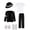 Silver xa01, variant on Boys Outfit Sets Kids Dance Star 𝐂ostume for Boys 80s 90s Pop Stage Outfits