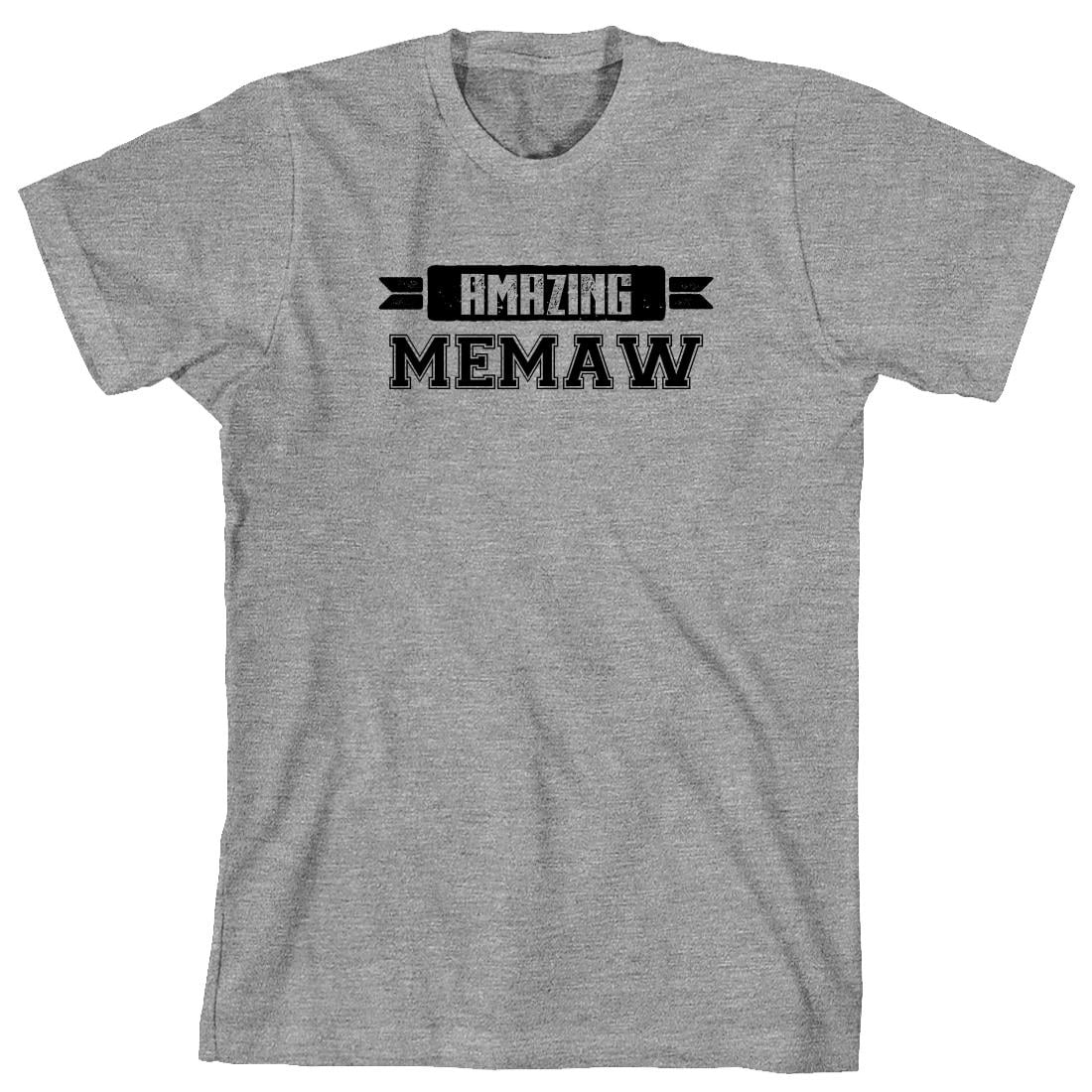 Uncensored Shirts - Amazing Memaw Men's Shirt - ID: 1058 - Walmart.com ...