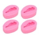 thumbnail image 2 of Molde para fondant Jadeshay 4 piezas de Molde de Silicona Molde de chocolate Rosa A, 2 of 8