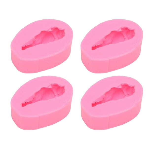 Molde de chocolate, 4 piezas de molde de silicona, molde de pastelería, molde de silicona, el mejor de su clase