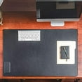 thumbnail image 2 of Dacasso Classic Leather Mat Desk pad, 38 x 24, Black, 2 of 5