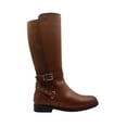 thumbnail image 2 of BOTA ALTA DE MUJER MIEL SINTETICO MARCA COQUETA 92917M, 2 of 4