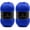 Blue, variant on BATELO Crochet Acrylic Yarn 560 Yards, 2 Pack 150g/5.3oz Each, 3 Light Worsted Yarn for Crocheting & Knitting(Purple)