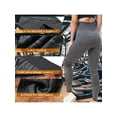 thumbnail image 2 of Women's Butt Lifting High Waist Yoga Pants Tummy Control Stretchy Workout Leggings Booty Tights Pants, 2 of 4