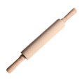 thumbnail image 1 of Rodillo de madera maciza para bola de masa, rodillo de piel para el hogar, gran prisa, 1 of 5