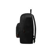 Everest 17 Classic Backpack with front organizer, Black All Ages, Unisex 1045A-BK, Carrier and Shoulder Book Bag for School, Work, Sports, and Travel