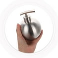 thumbnail image 3 of SASABAXI Distributeur de Savon à Vaisselle en Acier Inoxydable Argenté Lot de 1, 3 of 6