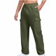 thumbnail image 2 of Pantalones largos para hombre, moda informal, color liso, con bolsillos, lazo, cordón, rectos, tubo, blusa y pantalón de poliéster., 2 of 5