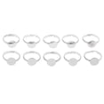 thumbnail image 1 of Rongfmy Support Métallique Réglable 10 Pcs pour Fabriquer des Bijoux Cabochon Photo d'Artisanat, 1 of 9