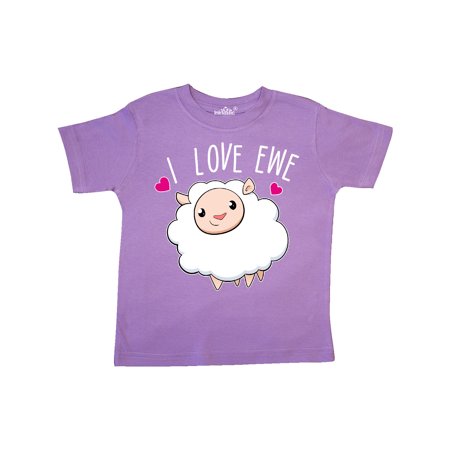 

Inktastic I Love Ewe- cute sheep Gift Toddler Boy or Toddler Girl T-Shirt