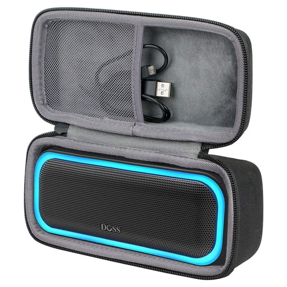 Funda de viaje CO2crea Hard para altavoz DOSS SoundBox Pro, color negro