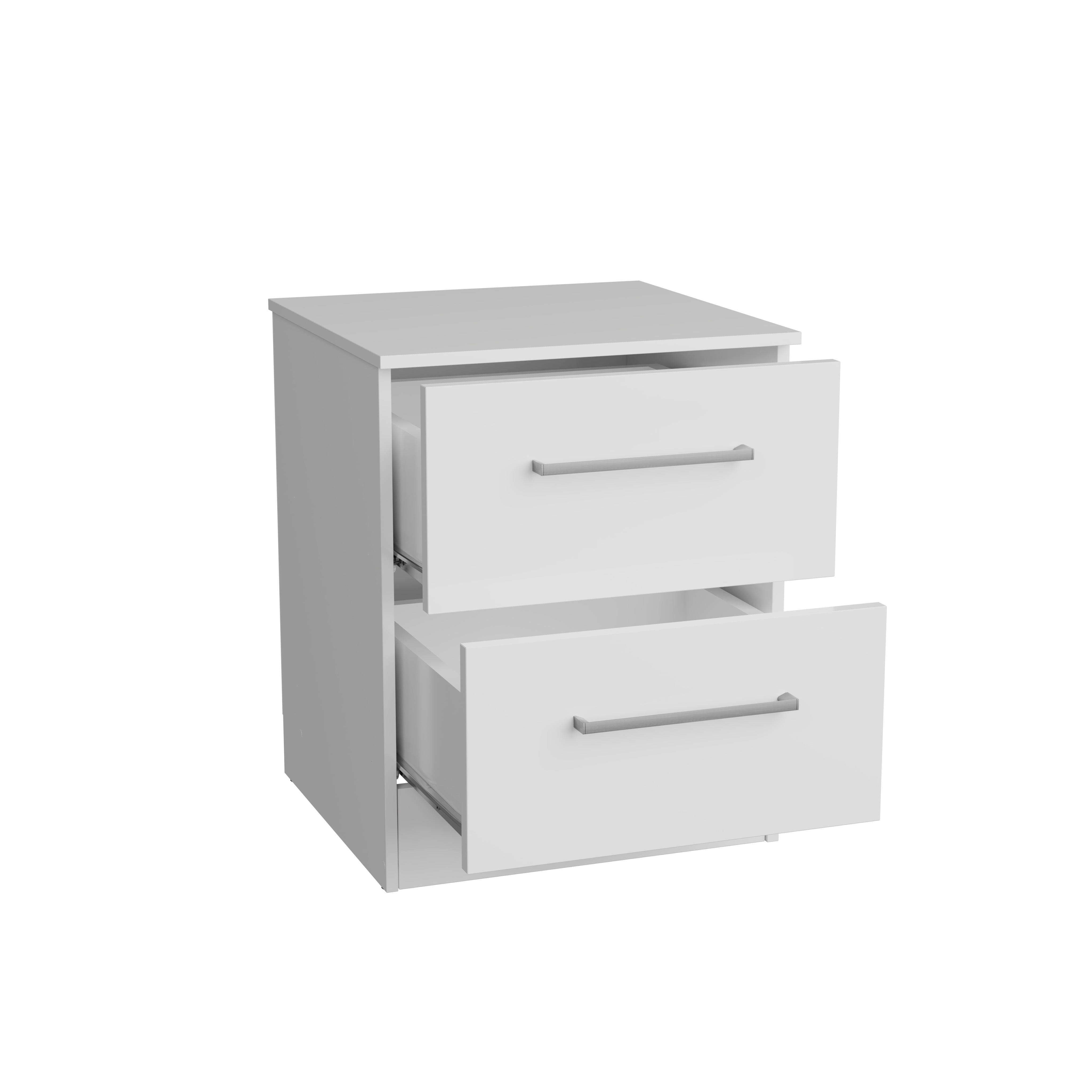 Free Shipping! Kappesberg Jolyne 2 Drawer Nightstand Set of 2