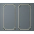 thumbnail image 5 of Ekena Millwork 31"W x 62"H Devon Rope Panel Moulding Kit (Double Panel), 5 of 10