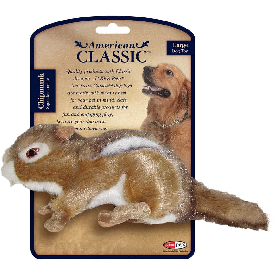 Jakks American Classic Squirrel Dog Toy small