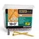 thumbnail image 1 of Tornillos para madera Deck Plus 48419 #10 x 75 mm, caja de 2,27 kg, color canela, 1 of 9