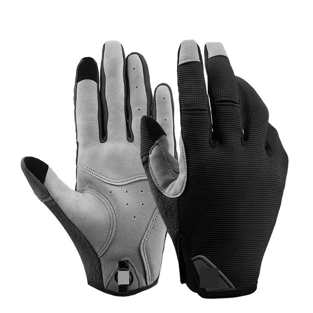 Gants de Cyclisme Résistants à l'Usure Gants à Doigts Complets Mitaines de Sport, Qualité Fiable