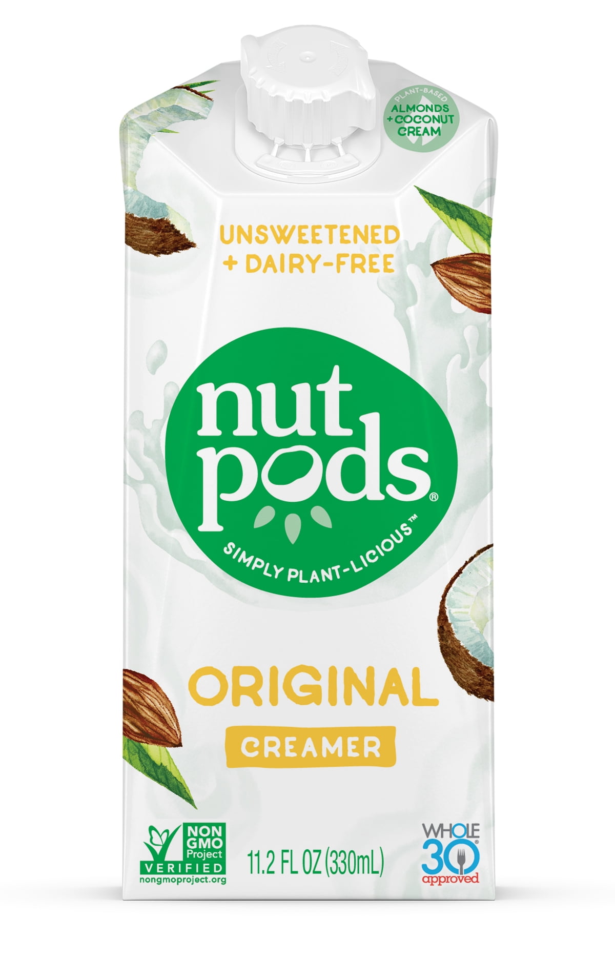 Best Creamers for Intermittent Fasting: Nutpods Original Dairy-Free Creamer