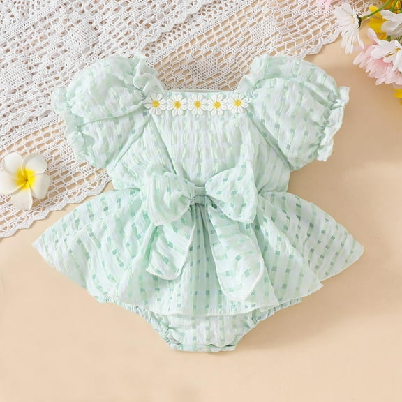 Baby Short Sleeve Pajamas Easter Romper Women Personlized Baby Clothes Organic Baby Clothes Preemie Boy Clothes Newborn Baby Girl Onesies