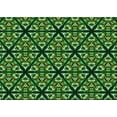 thumbnail image 1 of Ahgly Company Machine Washable Indoor Rectangle Transitional Dark Forest Green Area Rugs, 2' x 3', 1 of 7