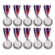 thumbnail image 3 of 10 Premios Oro Con Cinta para El Cuello 2 Pulgadas Competiciones Deportivas (oro), 3 of 9