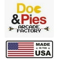 thumbnail image 5 of Doc & Pies Arcade Factory Tabletop Upright Classic Arcade Cabinet - 412 Retro Video Games, 5 of 5
