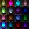 thumbnail image 2 of Lámpara de noche LED Baoblaze Sensor de movimiento 16 colores, 2 of 8