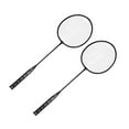 thumbnail image 3 of Badminton Racket, Large Sweet Spot T Shaped Tee Design Shaft Badminton Racket  For Outdoor, 3 of 8