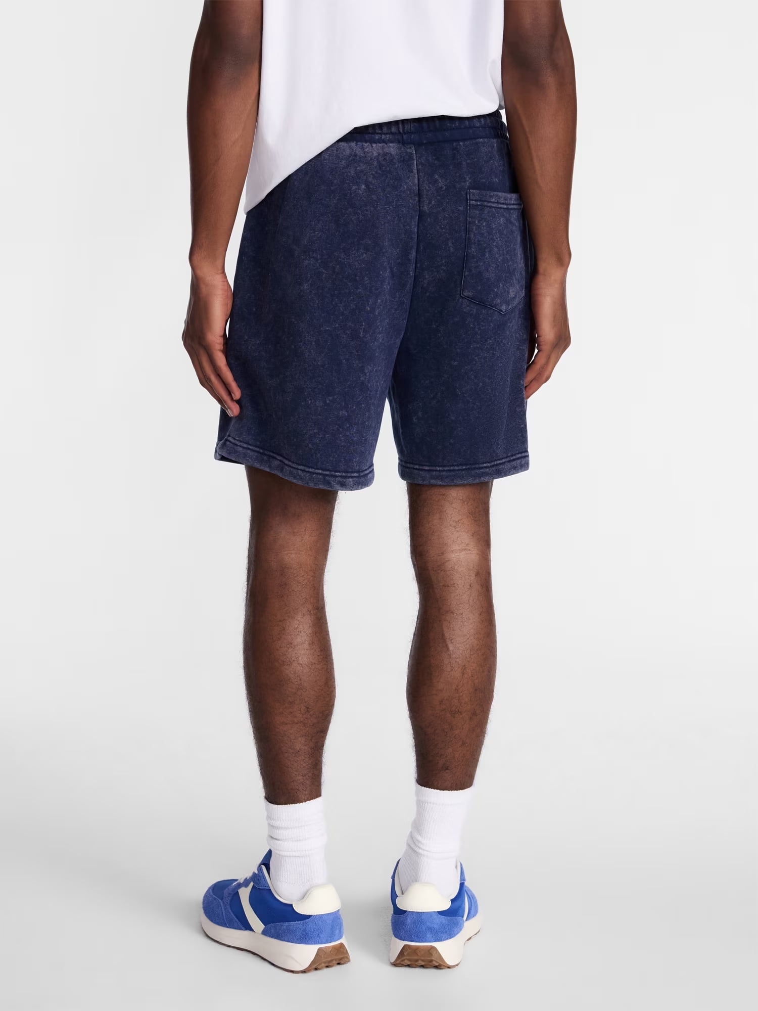 NBA, Men's & Men's Big and Tall Mineral Wash Graphic Shorts, New York Knicks, Sizes XS–5XB