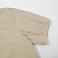 thumbnail image 6 of Ladies Tops And Blouses Loose Button Shirt Top Stand Solid Color Sleeve Collar Casual Shirt Shirt Womens Tops, 6 of 6