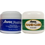 2 Pack Kit of Hand Care and Foot Care Cream and Lotion