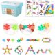 thumbnail image 3 of Bloques de juguete de construcción para niños, juego de aprendizaje de construcción educativa para niños y niñas, regalos de 200 piezas TUNC Sencillez, 3 of 5