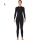 thumbnail image 2 of Wetsuits Ultrathin manga larga pantalones largos traje de baño de una pieza profesional impermeable espesado para nadar snorkeling mujer surf / negro l sidaley OD017133-04, 2 of 7