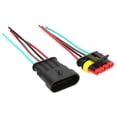 thumbnail image 1 of Car Connector,2 Sets 4/5/6 Pin Car Waterproof Connector Car Electrical Connector Expertly Crafted, 1 of 8
