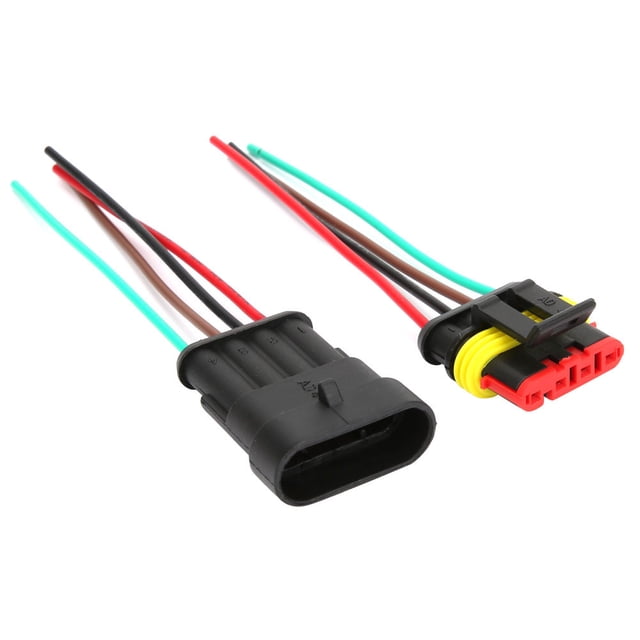 Car Connector,2 Sets 4/5/6 Pin Car Waterproof Connector Car Electrical Connector Expertly Crafted