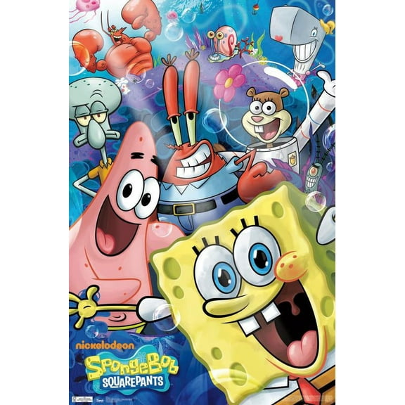 Nickelodeon Spongebob - Joy Wall Poster, 22.375" x 34"