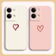 thumbnail image 2 of Case For OPPO RENO 8 7 9 6 7SE 5 4 4SE 4 3 4G 5G PRO PLUS Colour Simple Liquid Silicone Case Simple Lover Line Art, 2 of 5