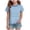 A73-Sky Blue, variant on Girls Summer Ruffle Sleeve T-Shirts 24 Months 2t 3t 4t 5t 6t 7t Short Sleeve Crew Neck Cute Casual Sweet Cute Tee Tops Gibobby,4-5 Years,Sky Blue