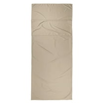 Ozark Trail Breathable Polyester Camping Sleeping Bag Liner Sheet, Beige
