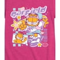 thumbnail image 3 of Garfield - Garf Kawaii Y2K - Girls Fitted Short Sleeve Graphic T-Shirt, 3 of 5