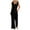 Black, variant on Riforla Womens Jumpsuits Casual Summer Outfits Sleeveless Wide Leg Long Pants Rompers Casual Jumpsuits for Women Summer Orange S