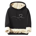 thumbnail image 2 of Sudadera con capucha para hombre, informal, de moda, con estampado de San Valentín, de manga larga, con bolsillo, de poliéster, 2 of 4