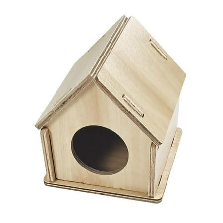 Hamster House Hided Supplies Exploration Toy for Syrian Hamsters Rat Gerbils style B