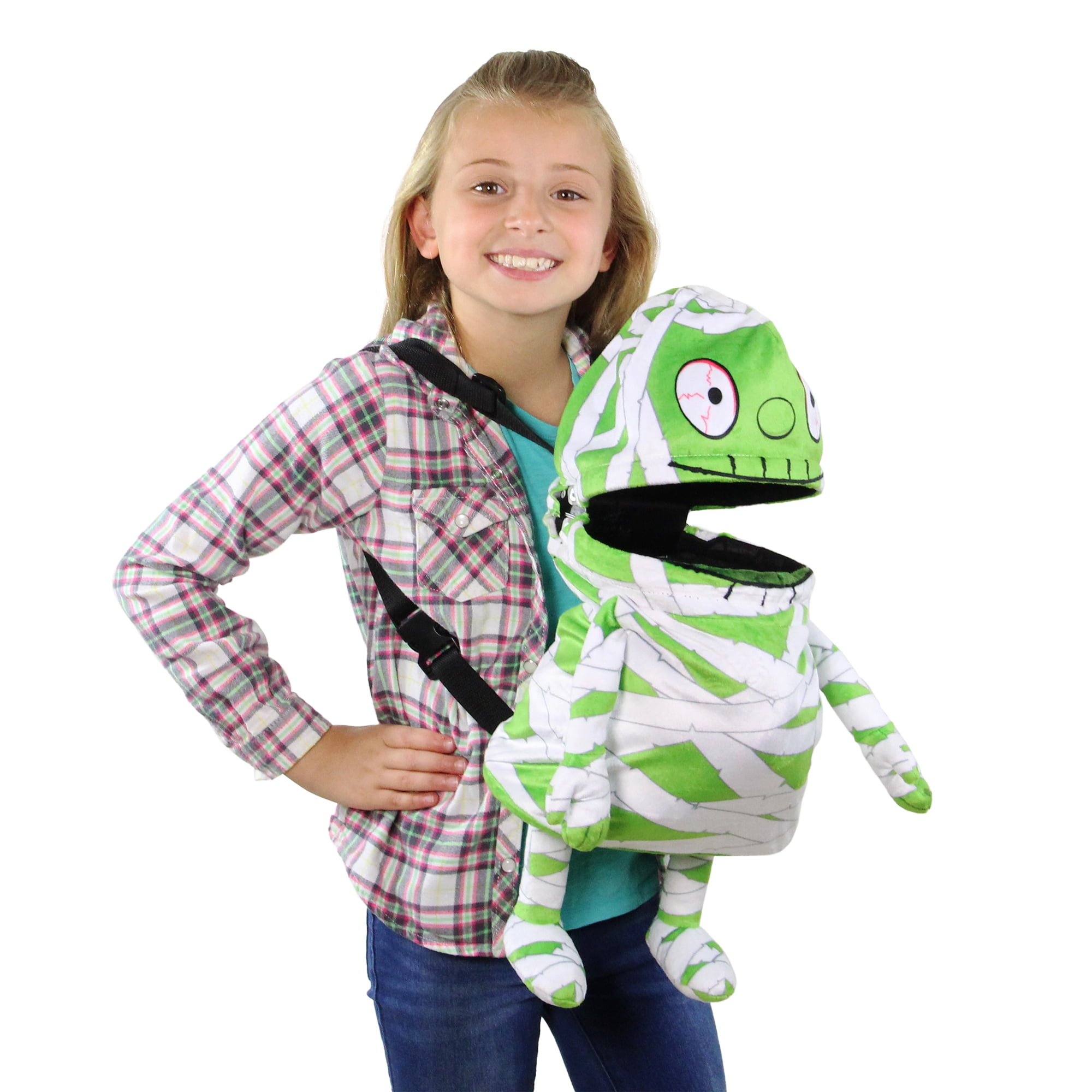 Northlight Musical Animated Mummy Children's Halloween Trick or Treat Bag
