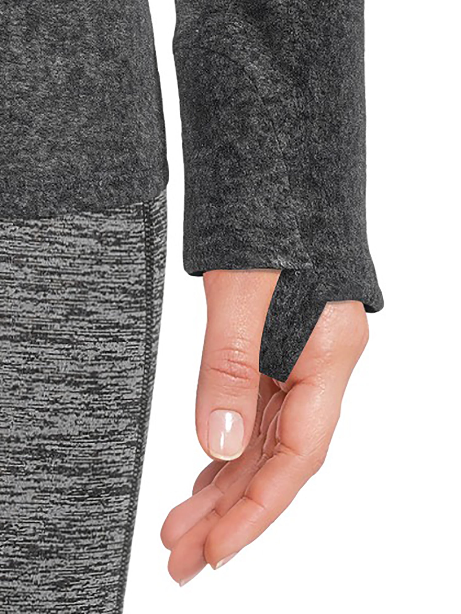 ClimateRight by Cuddl Duds Women's Warm Stretch Fleece Long Sleeve Turtleneck Base Layer Thermal Top, Sizes XS to 4X