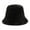 Black, variant on Winter Hats for Women Solid Color Keep Warm Fashion Flat Top Hat Fashion Streetwear Elastic Thermal Hats Casual Warm Comfortable Bucket Hat for Women Fleece Hats for Cold Weather