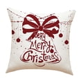 thumbnail image 2 of Fundas de almohada navideñas 18.0 x 18.0 in Perfecl Decoración navideña interior Campana, 2 of 8