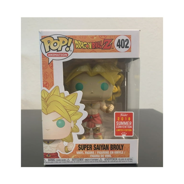 Broly funko pop best sale sdcc