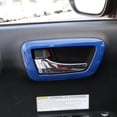 thumbnail image 4 of TINKI ABS Inner Car Look Interior Door Handle Panel Cover Trim Fit for Toyota Tacoma 2016 2017 2018 2019 2020 2021 2022 2023 Interior Door Handle Frame, 4 of 14